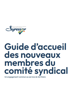 Guide d’accueil des nouveaux membres du comité syndical